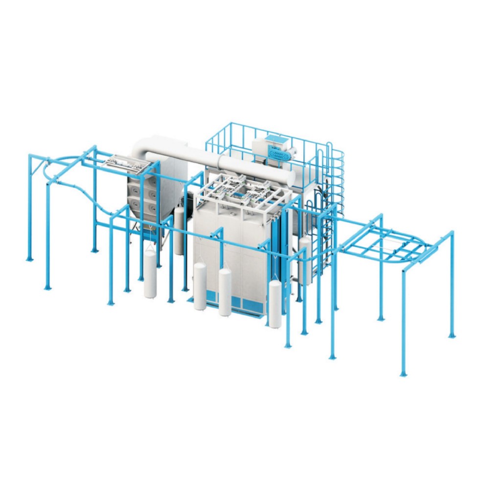 懸掛式內(nèi)膽噴砂機(jī)